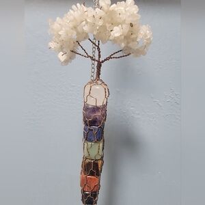 Wire Wrapped Chakra Bonsai